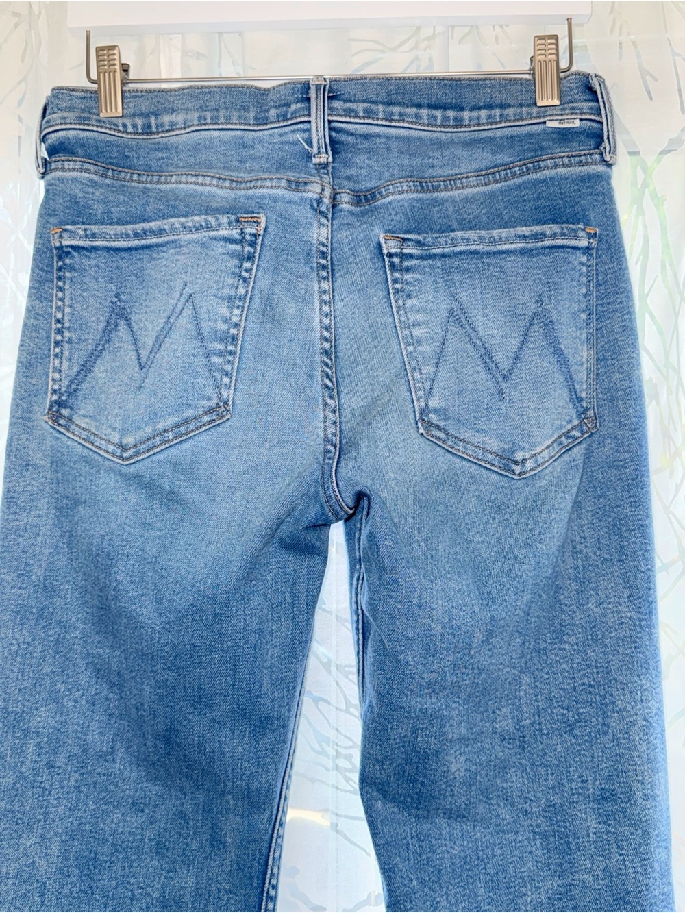 MOTHER BOOKIE SNEAK EYE OF THE TIGER BLUE JEANS - Picture 5 of 11